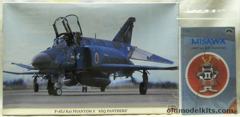 Hasegawa 1/48 F-4EJ Kai Phantom II 8Sq Panthers With  Zotz Misawa JASDF Pre 50th Anniversary Decals, 09556 plastic model kit